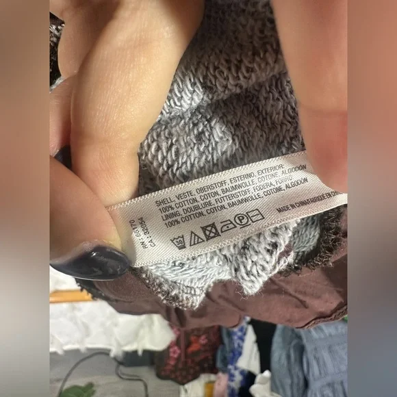 Anthropologie Lilka Purple Brown Patterned Jacket sz M - Picture 4 of 5